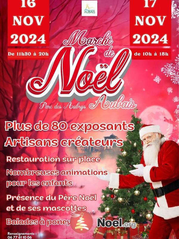 Marché de Noël Aubais 2024